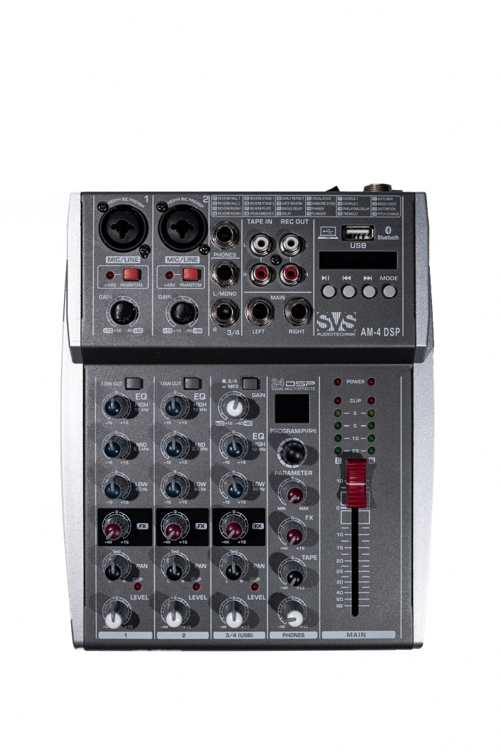 SVS Audiotechnik mixers AM-4 DSP Аналоговый микшерный пульт, 4-канала в Калмыкии