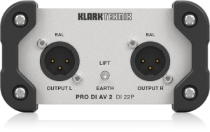 Klark Teknik DI 22P пассивный стерео директ-бокс в Калмыкии